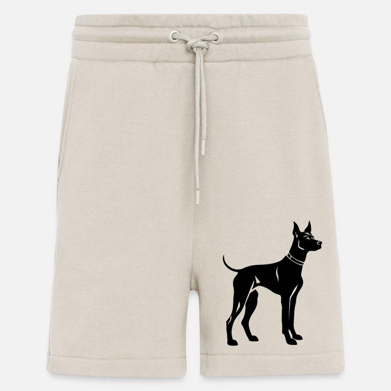 Chien Doberman - Short bio décontracté fabriqué en UE - WARM CLAY