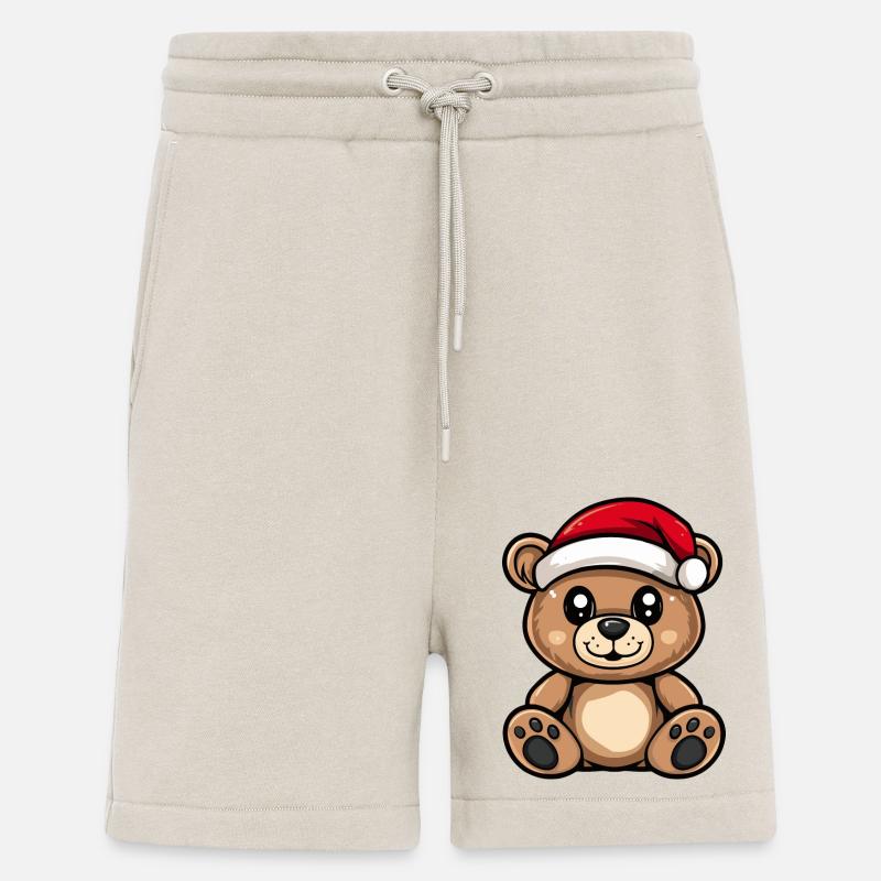 Ours Noël Noël - Short bio décontracté fabriqué en UE - WARM CLAY