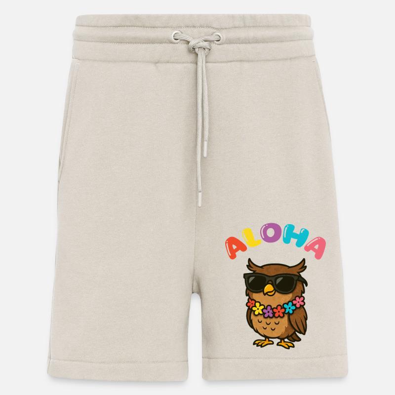 eule sonnenbrille aloha - Shorts - made by SPREAD - WARM CLAY