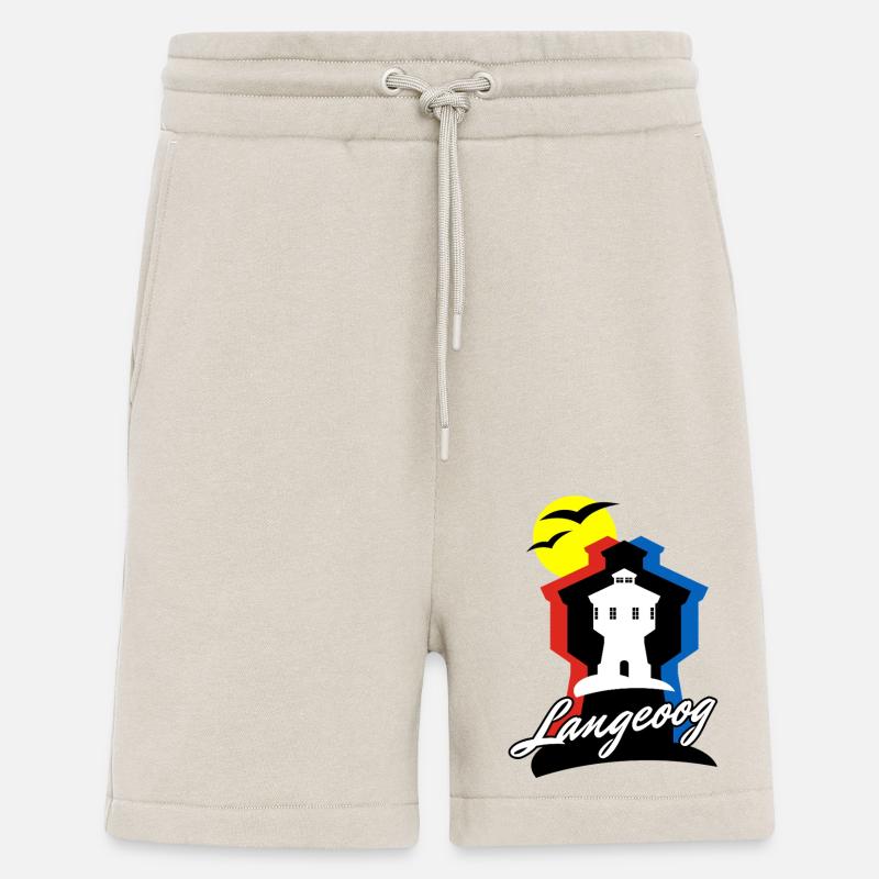 Langeoog Style mit Wasserturm - Shorts - made by SPREAD - WARM CLAY