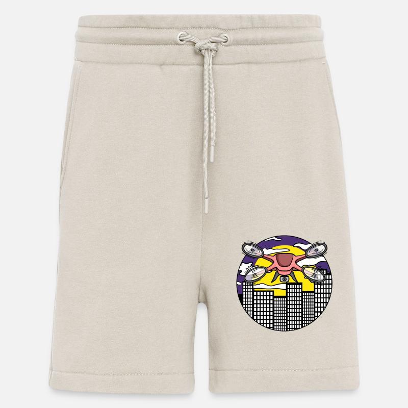 Drone Drone Drones - Shorts - made by SPREAD - WARM CLAY