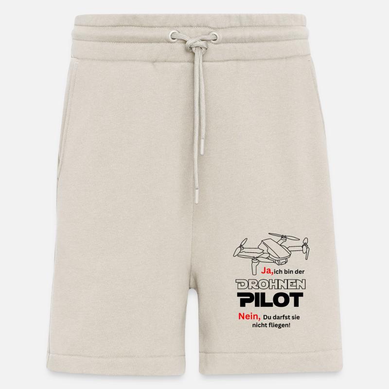 Pilote de drone - Short bio décontracté fabriqué en UE - WARM CLAY