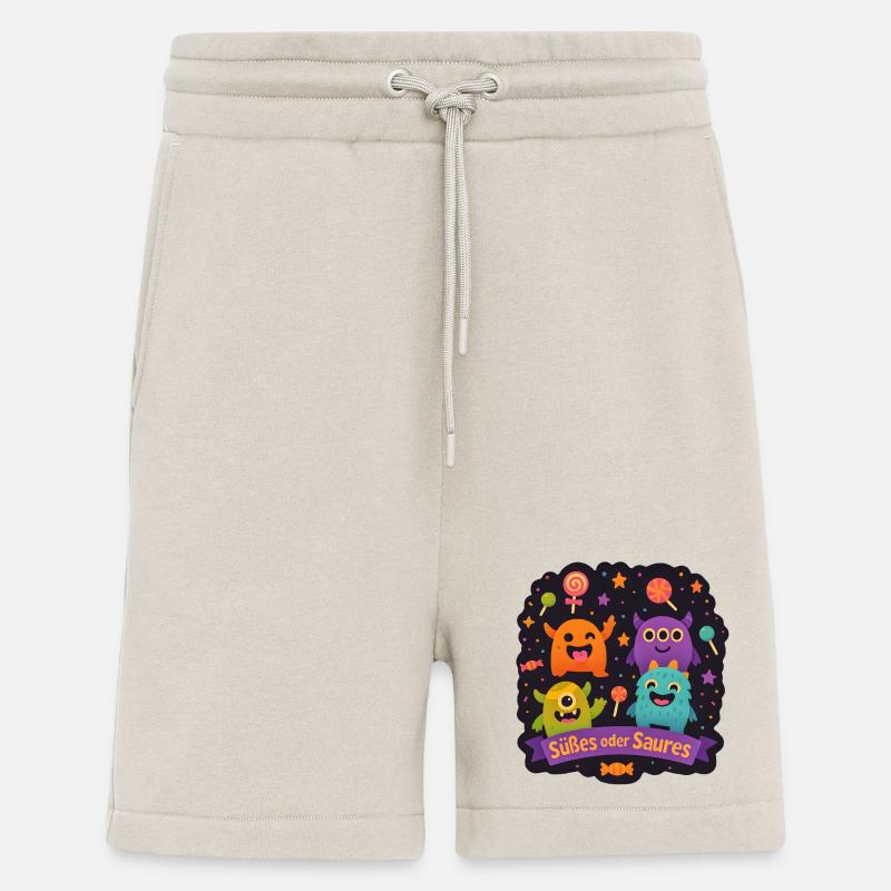 Süßes oder Saures - Monsterparty - Shorts - made by SPREAD - WARM CLAY