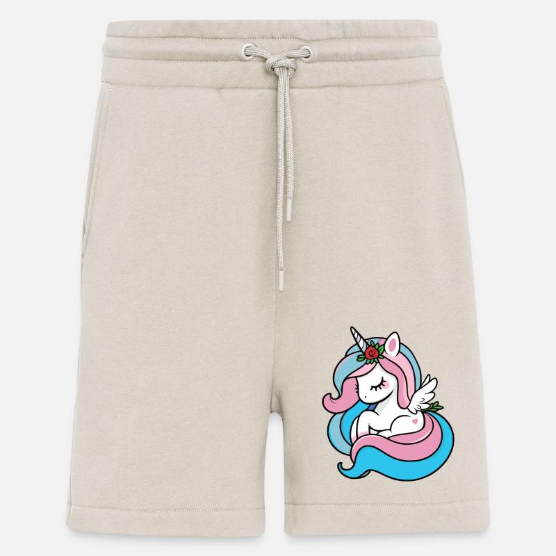 Einhorn Treumend - Shorts - made by SPREAD - WARM CLAY