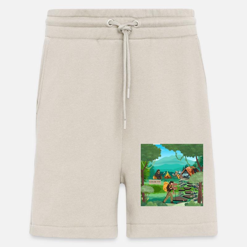 mec - Short bio décontracté fabriqué en UE - WARM CLAY
