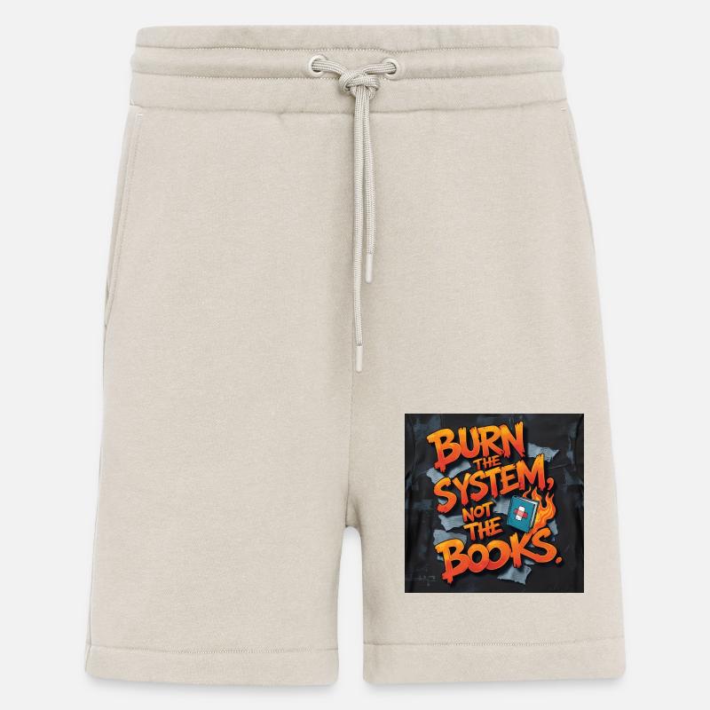 Feuriger Graffiti-Protest - Shorts - made by SPREAD - WARM CLAY