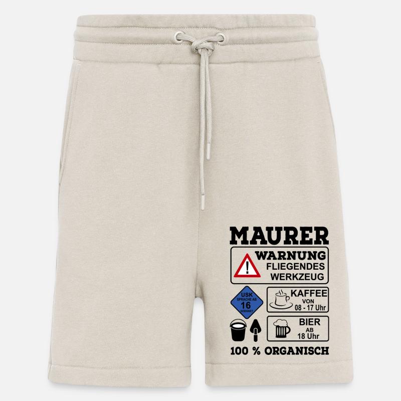 Bricklayer - Shorts - made by SPREAD - WARM CLAY