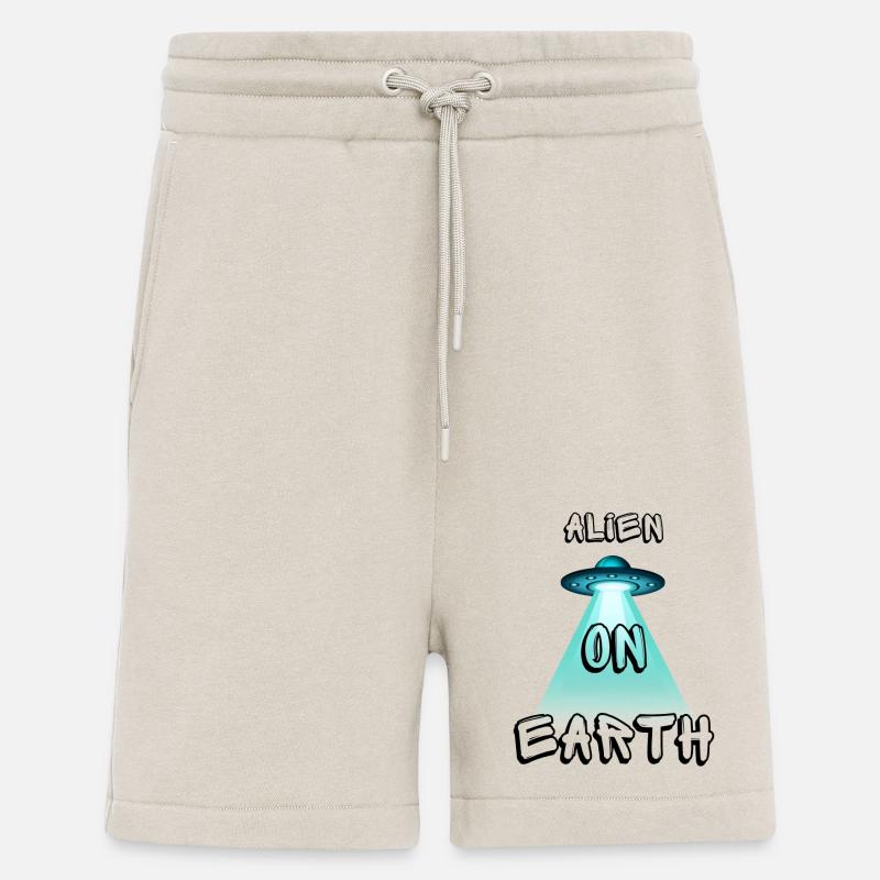 Alien on Earth - Shorts - made by SPREAD - WARM CLAY