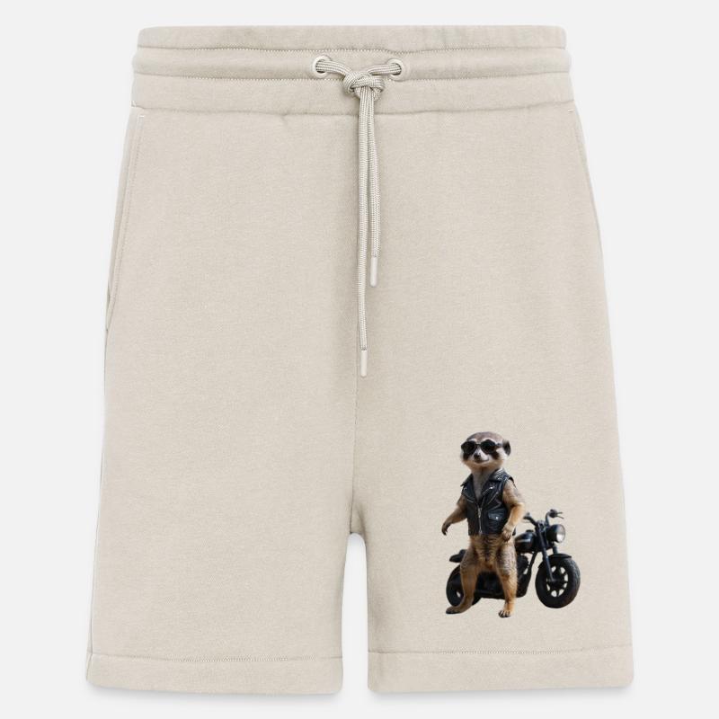 Biker Erdmännchen - Shorts - made by SPREAD - WARM CLAY