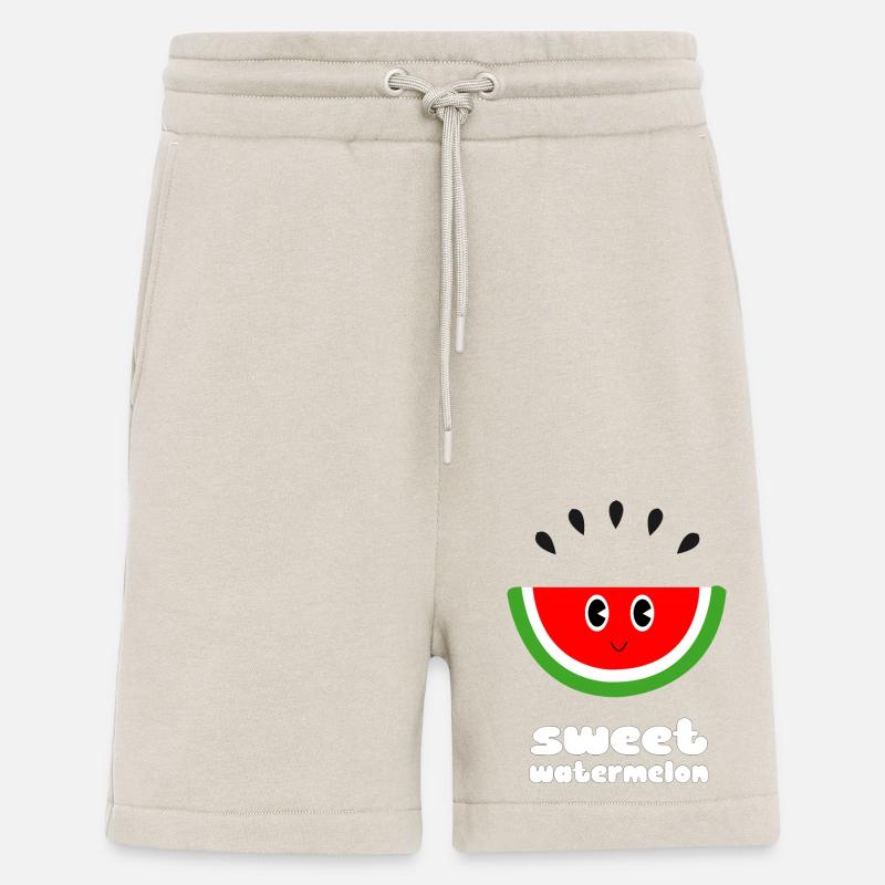 Pastèque sucrée - Short bio décontracté fabriqué en UE - WARM CLAY