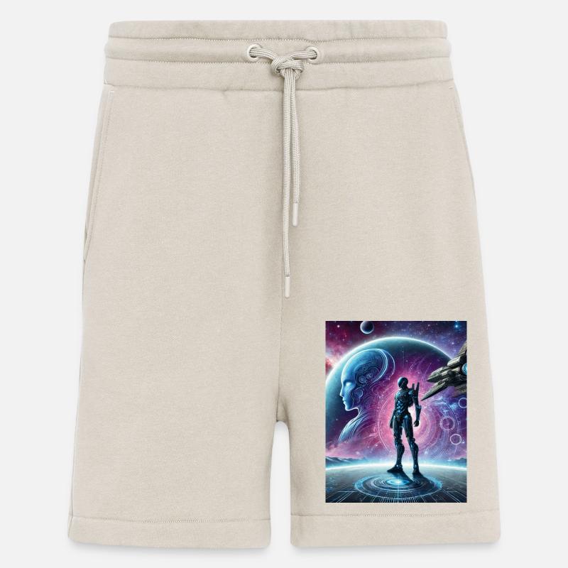 Tech-Kosmos - Shorts - made by SPREAD - WARM CLAY