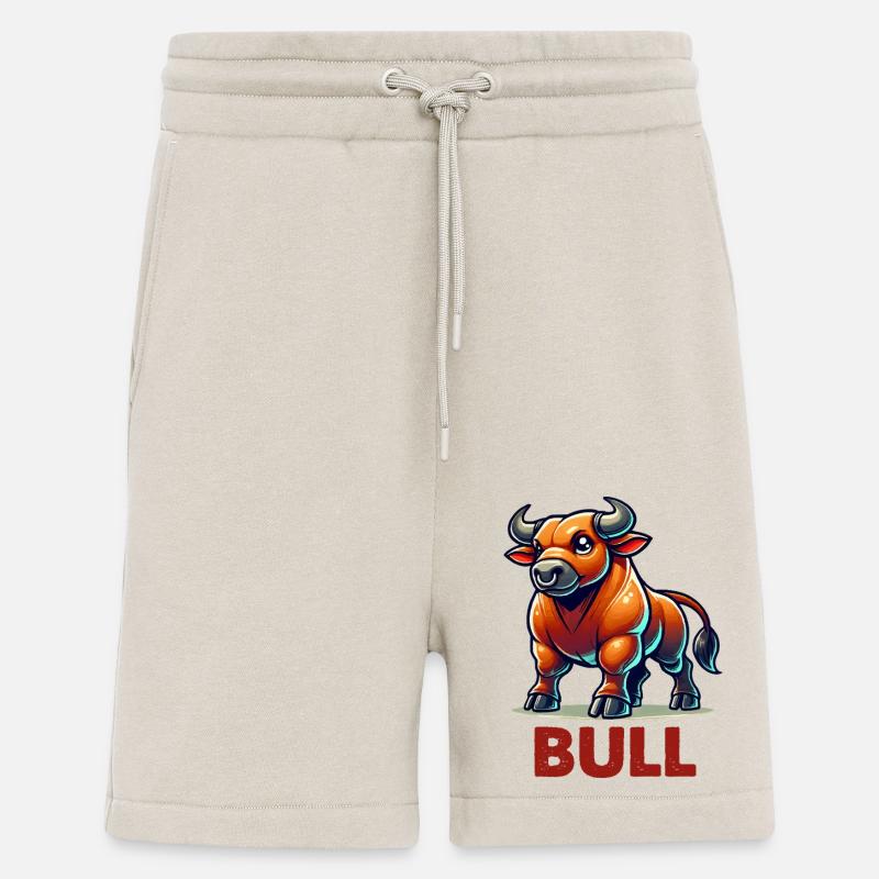 Taurus Comic - Shorts - made by SPREAD - WARM CLAY