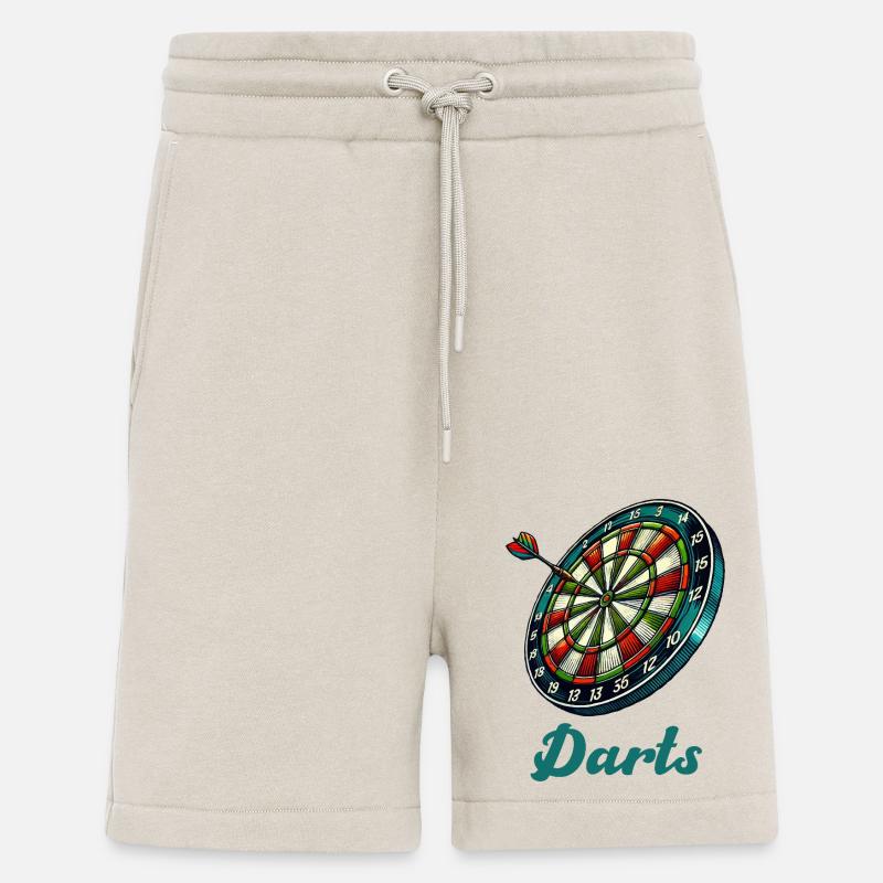 dartscheibe darts - Shorts - made by SPREAD - WARM CLAY