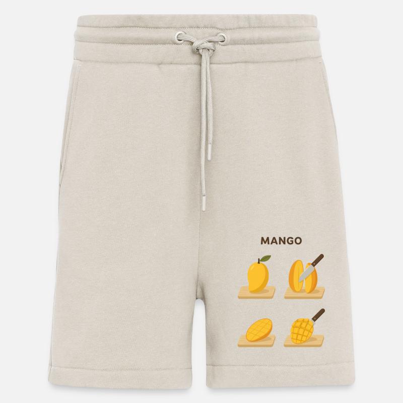 Mango Fruit Yummy Gift - Shorts - made by SPREAD - WARM CLAY