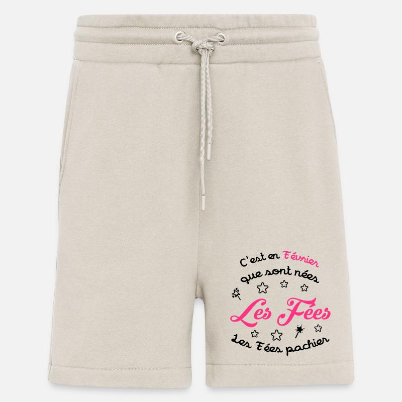 fille / fée / princesse / bébé - Short bio décontracté fabriqué en UE - WARM CLAY