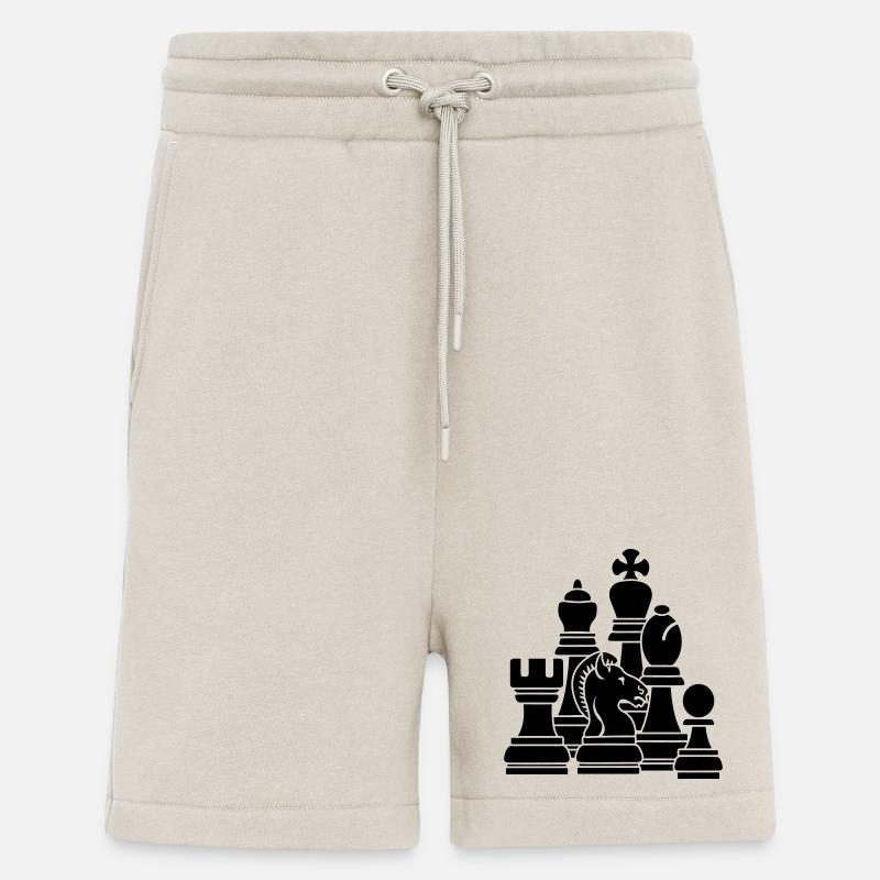 schachfiguren - Shorts - made by SPREAD - WARM CLAY