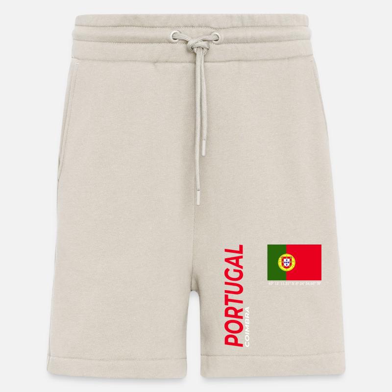 Coimbra - Short bio décontracté fabriqué en UE - WARM CLAY