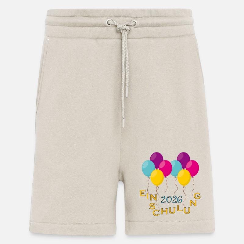Bunte Ballons Einschulung - Shorts - made by SPREAD - WARM CLAY