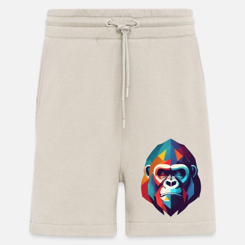 Gorilla Design - Shorts - made by SPREAD - WARM CLAY