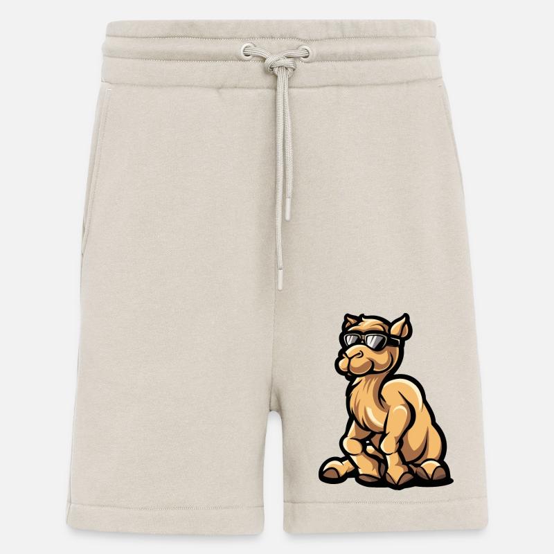 Kamel Comic Cool - Shorts - made by SPREAD - WARM CLAY