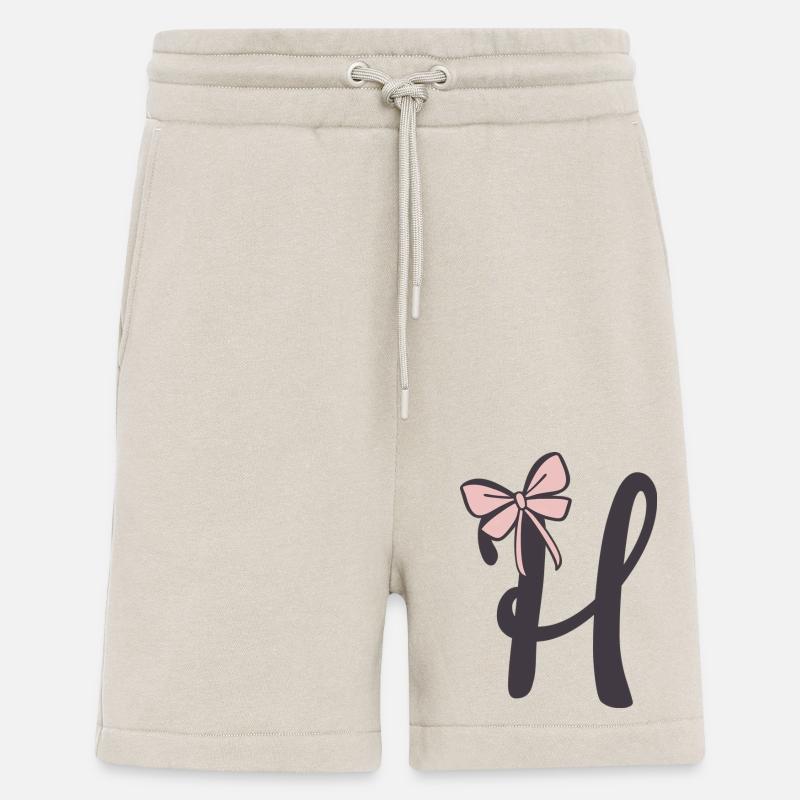 Anfangsbuchstabe H Schleifchen - Shorts - made by SPREAD - WARM CLAY