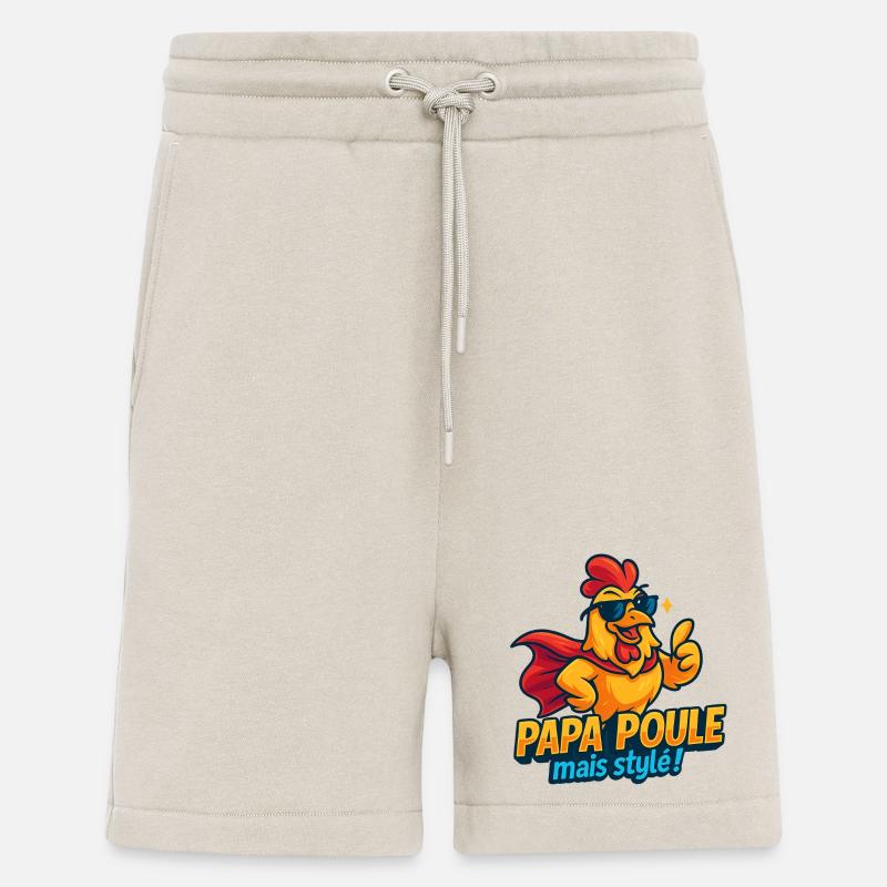 Poulet Style Mode Chic - Short bio décontracté fabriqué en UE - WARM CLAY