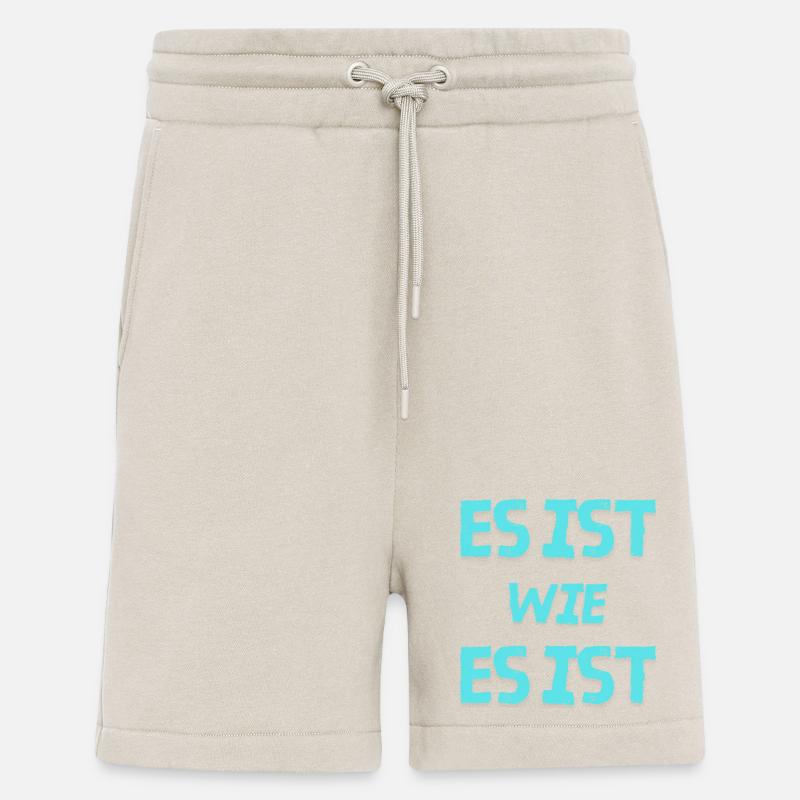 C’est ce que c’est - Short bio décontracté fabriqué en UE - WARM CLAY