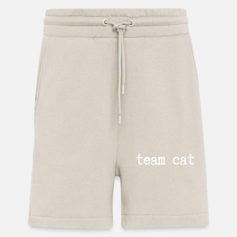 Équipe Cat - Short bio décontracté fabriqué en UE - WARM CLAY