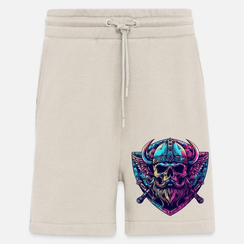 Wikinger Totenkopf - Shorts - made by SPREAD - WARM CLAY