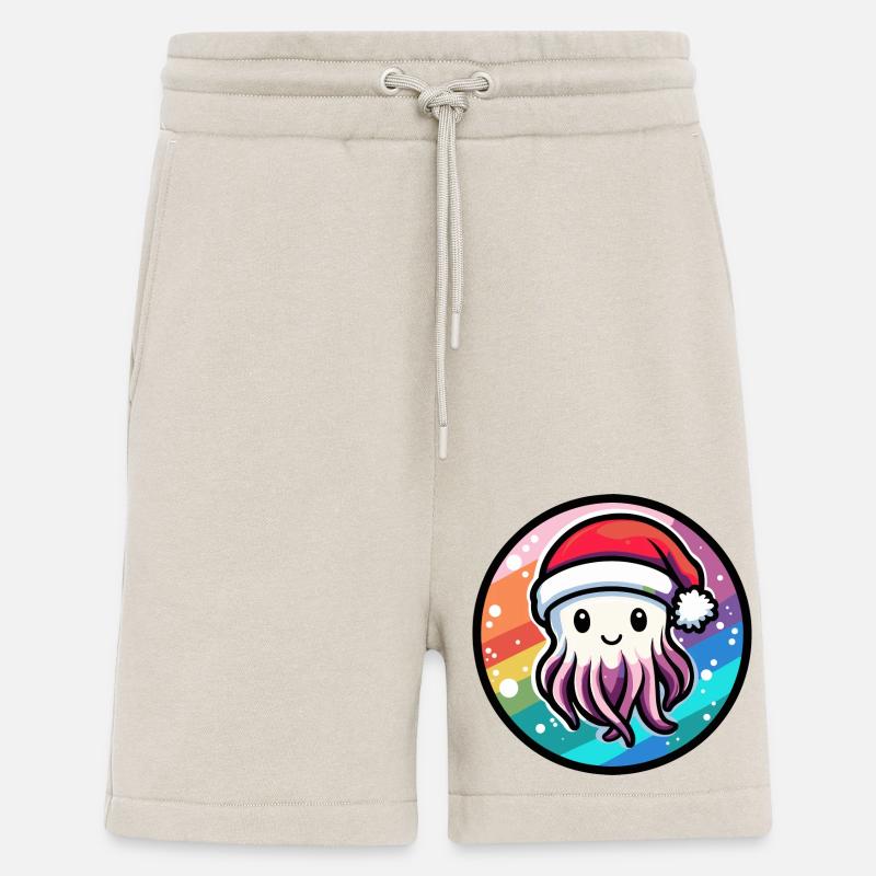 Méduse Noël Noël - Short bio décontracté fabriqué en UE - WARM CLAY