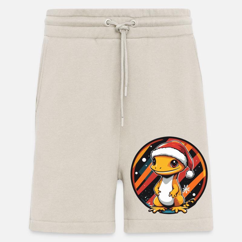 Echse Weihnachten X-Mas - Shorts - made by SPREAD - WARM CLAY
