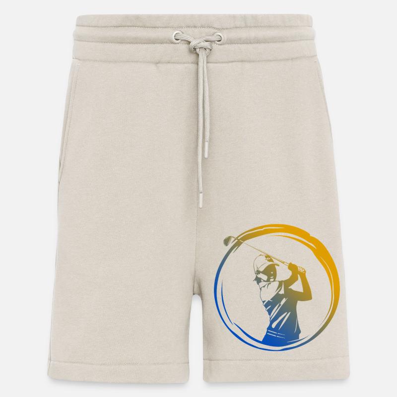 Golfer Silhouette Bunt - Shorts - made by SPREAD - WARM CLAY