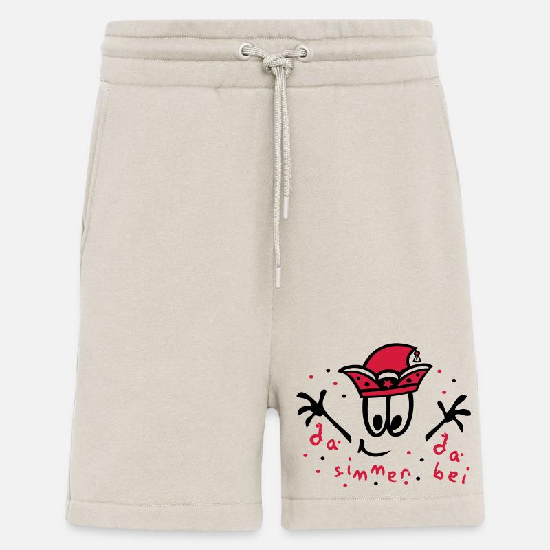 Fasching mit Konfetti, Karneval - Shorts - made by SPREAD - WARM CLAY