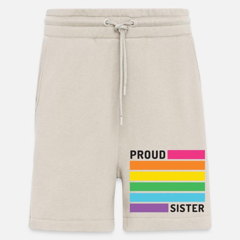Pride Month LGBT - Stolze Schwester - Shorts - made by SPREAD - WARM CLAY