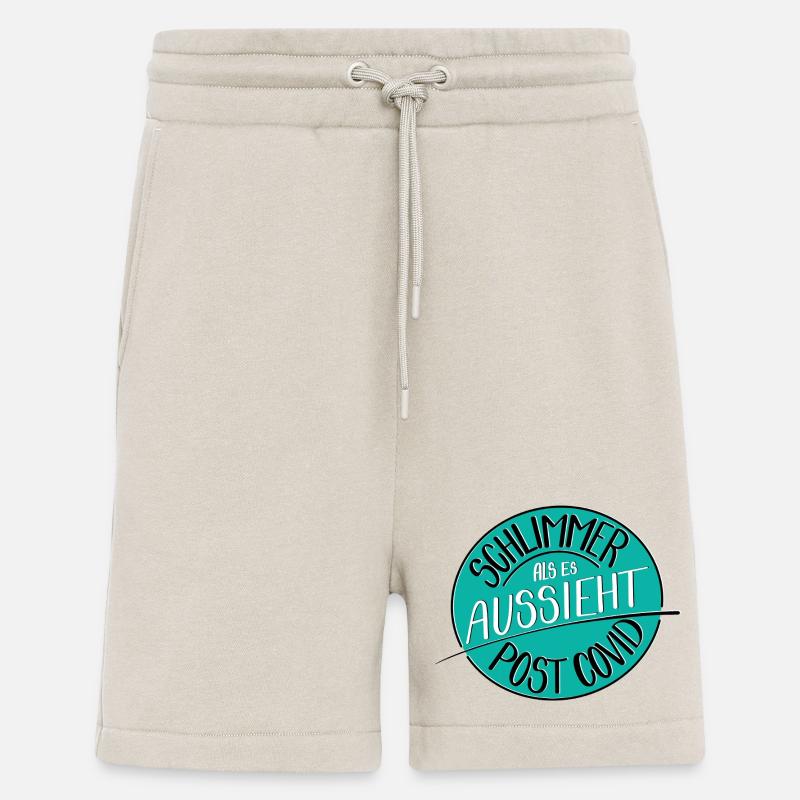 Schlimmer als es aussieht, Post Covid - Shorts - made by SPREAD - WARM CLAY