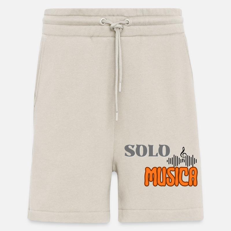 Musiknote, nur Musik - Shorts - made by SPREAD - WARM CLAY