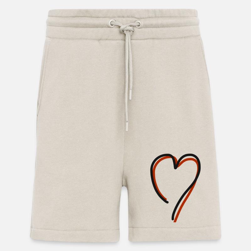 Herz an Herz - Shorts - made by SPREAD - WARM CLAY