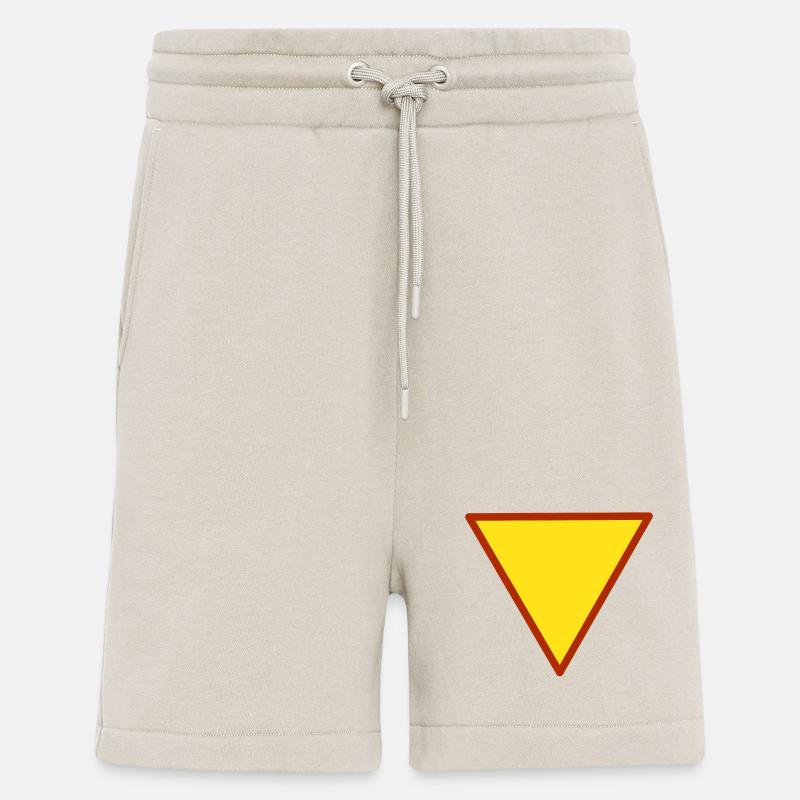 triangle superhéros - Short bio décontracté fabriqué en UE - WARM CLAY