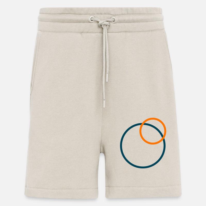 hydrogène - Short bio décontracté fabriqué en UE - WARM CLAY