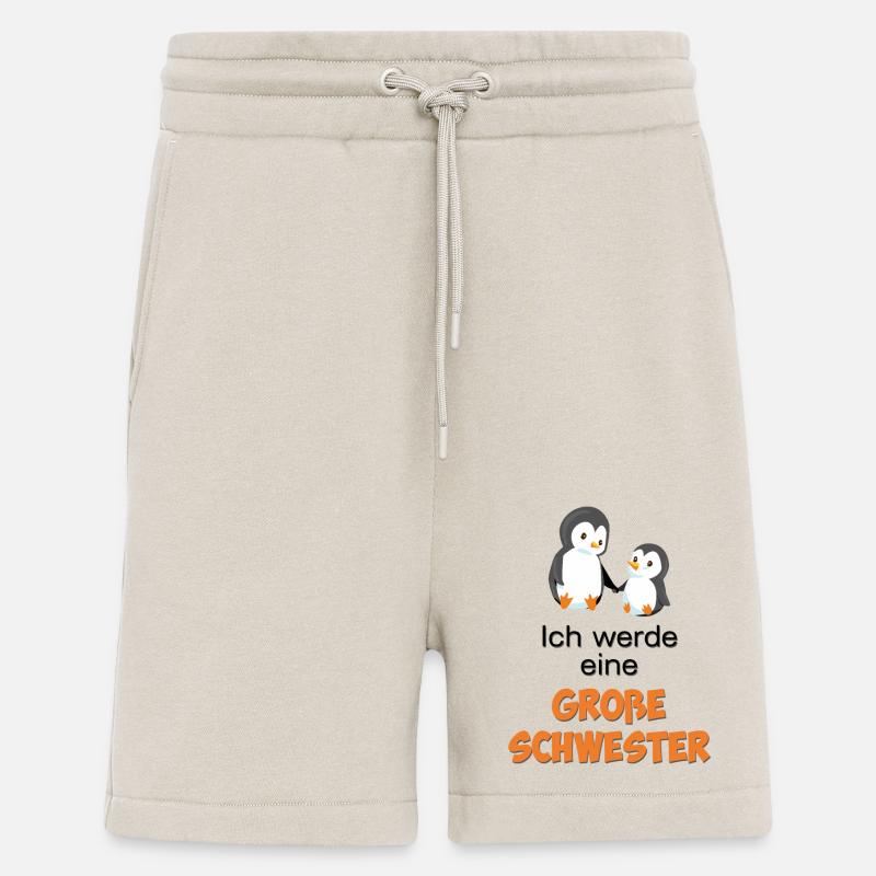 Ich werde eine große Schwester - Shorts - made by SPREAD - WARM CLAY