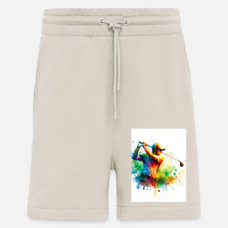 Golfeur - Short bio décontracté fabriqué en UE - WARM CLAY
