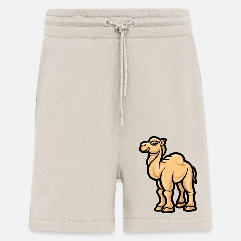 Kamel Comic - Shorts - made by SPREAD - WARM CLAY