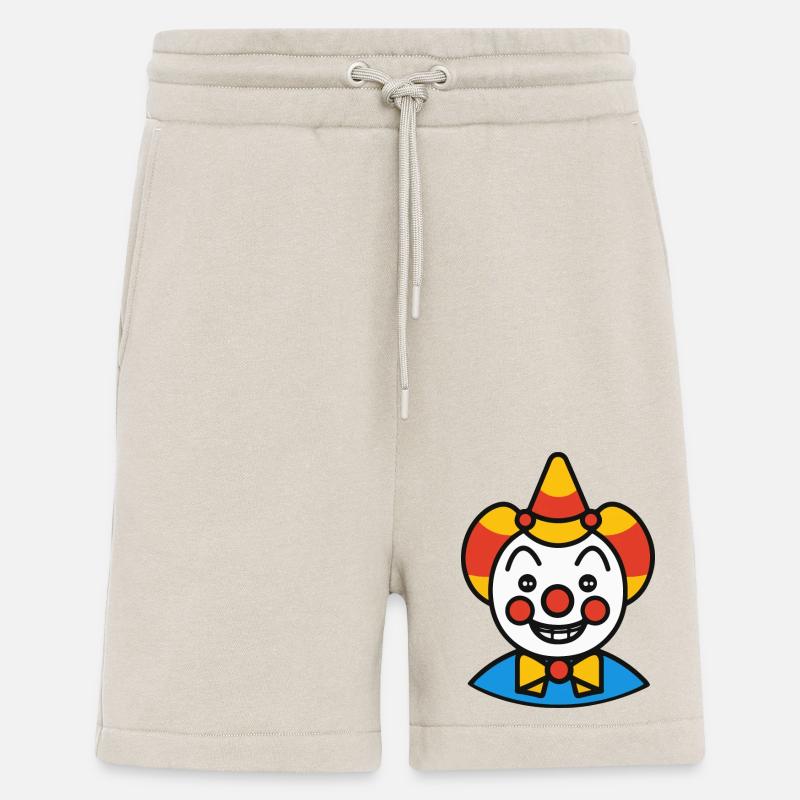 Halloween Clown Comic - Shorts - made by SPREAD - WARM CLAY
