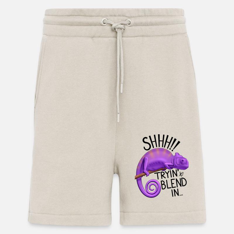 Chameleon trying to blend in - Shorts - made by SPREAD - WARM CLAY