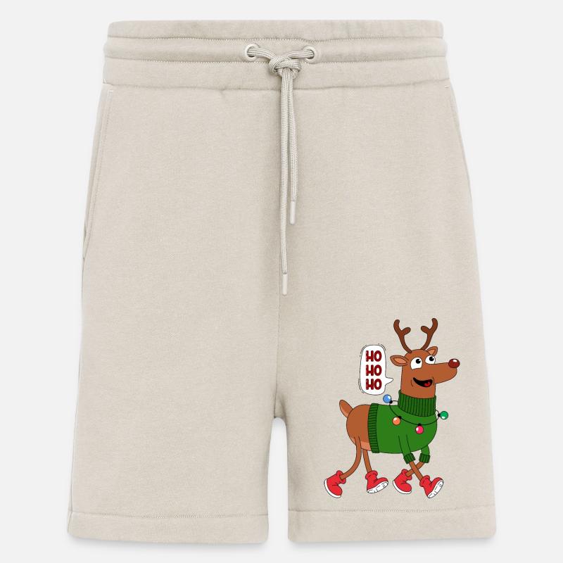 Weihnachtshirsch - Shorts - made by SPREAD - WARM CLAY