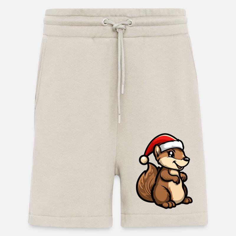 Squirrel Christmas - Shorts - made by SPREAD - WARM CLAY