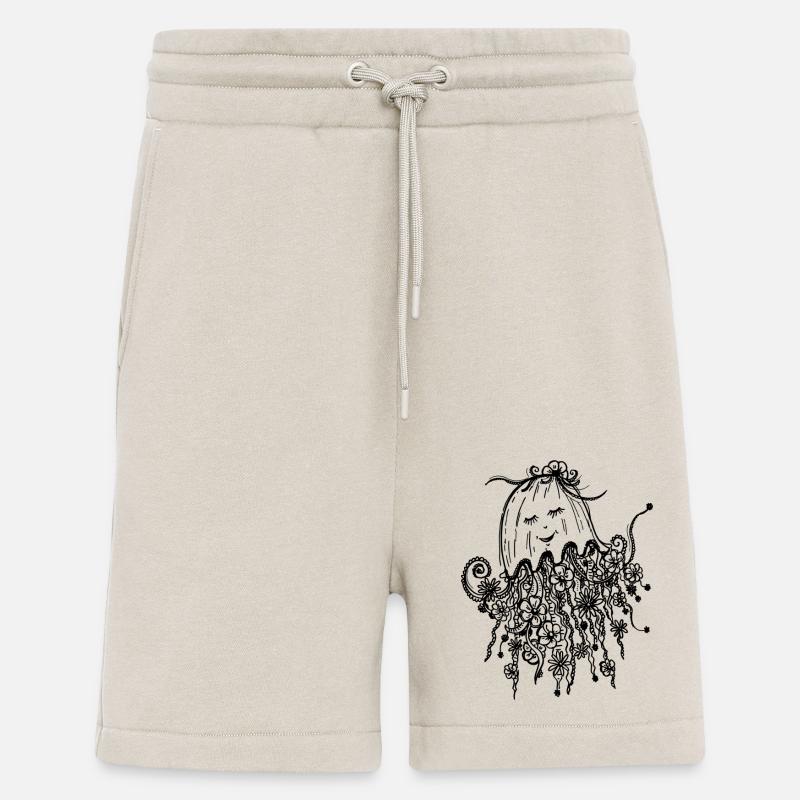 Florale Qualle - Shorts - made by SPREAD - WARM CLAY