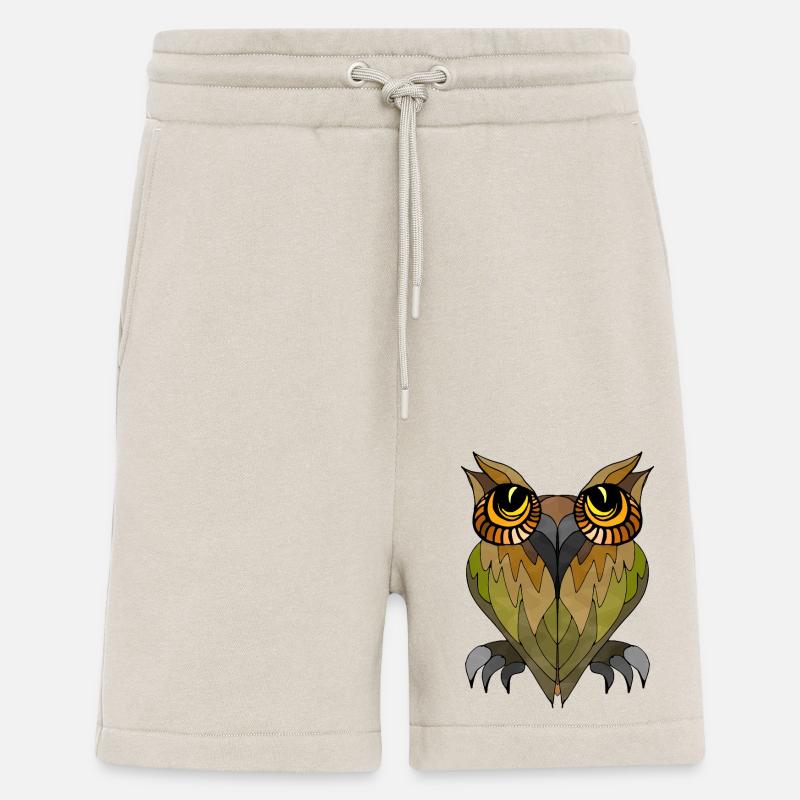Eule Vogel - Shorts - made by SPREAD - WARM CLAY