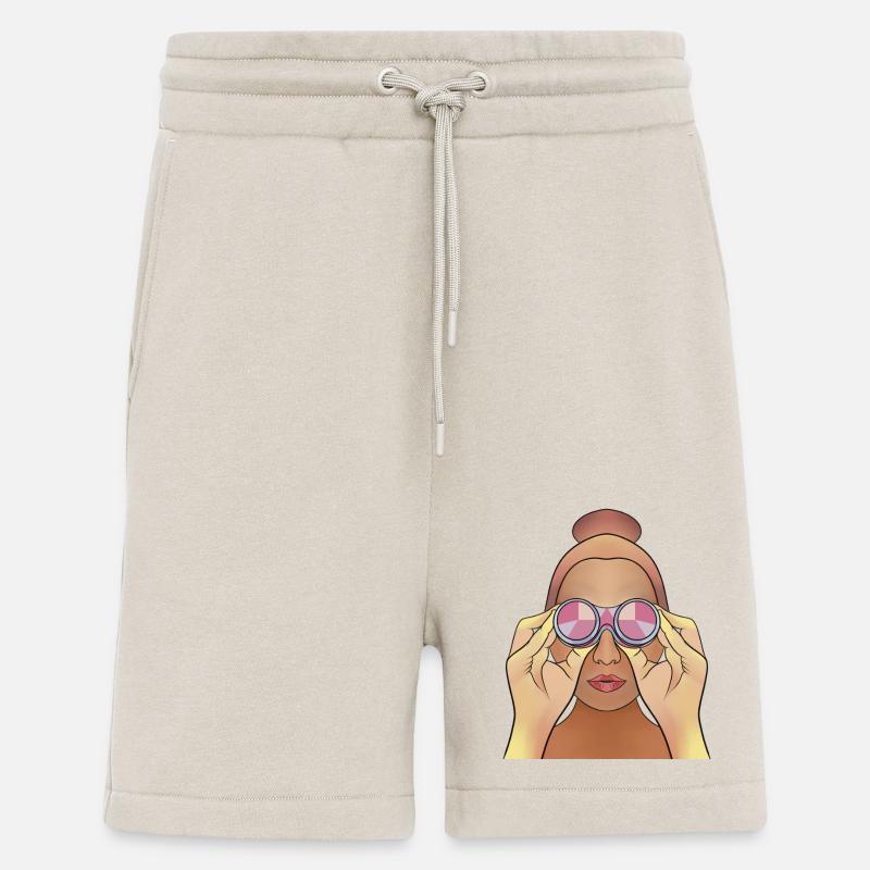 Binoculars - Shorts - made by SPREAD - WARM CLAY