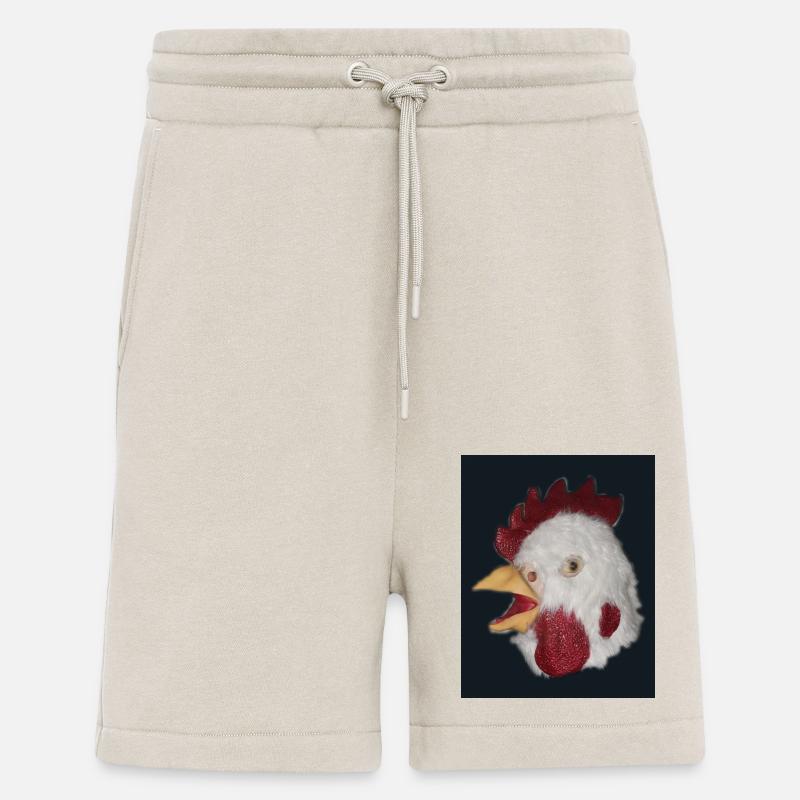 Goggel Hahn Rooster - Shorts - made by SPREAD - WARM CLAY
